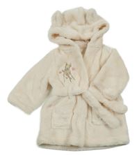 Světlepudrový plyšový župan s Bambim a kapucí s oušky Disney