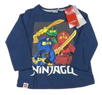 Tmavomodré tričko s Lego Ninjago Lego