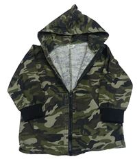 Army plátěná bunda s kapucí