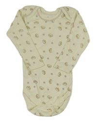 Krémové kvetované body so psy Impidimpi