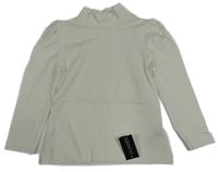 Nové - Smetanové triko se stojáčkem Dunnes