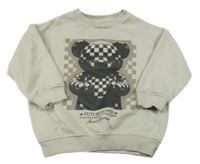 Sivá mikina s medvěďom F&F