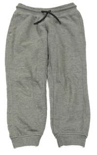 Šedé melírované tepláky C&A