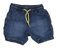 Modré kraťasy riflového vzhledu Lupilu