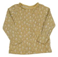 Béžové květované triko George