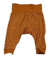 Hnedé vzorované tepláky