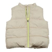 Smetanová šusťáková zateplená vesta M&S