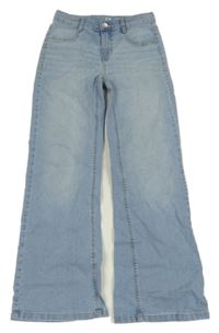 Světlemodré wide leg rifle C&A