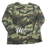 Army tričko s nápisom zn. Next