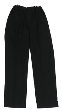 Čierne slim fit slávnostné chino nohavice H&M
