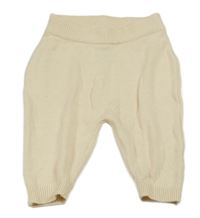 Smotanové pletené tepláky Ergee