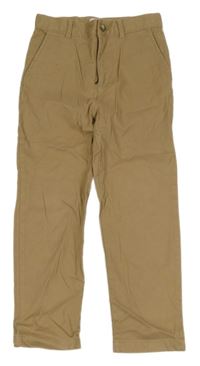 Hnedé plátenné chino nohavice River Island