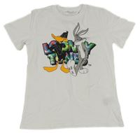 Biele tričko s Bugsem - Looney Tunes H&M