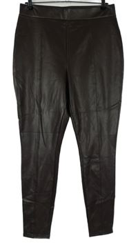 Dámské hnědé koženkové tregíny Papaya 