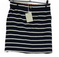 Nové - Dámská tmavomodro-bílá pruhovaná sukně Boden 