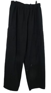 Dámské černé volné kalhoty Shein 