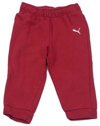 Rubínové tepláky s logem Puma