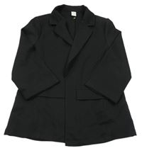 Čierny sakový cardigan Shein