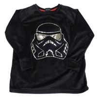 Černá plyšová mikina Star Wars