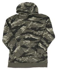 Sivá army mikina s kapucňou George