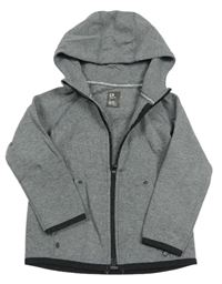 Sivá prepínaci tech fleece mikina s kapucňou zn. GAP