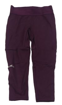 Fialové thermo legíny Wed´ze