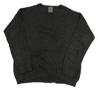 Tmavosivý ľahký sveter Zara