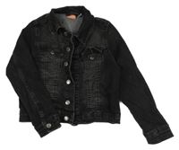 Černá riflová crop bunda Pepperts 