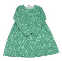 Zelené kvietkovane bavlnené šaty H&M