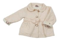 Světlerůžový bavlněný zateplený kabátek Ted Baker