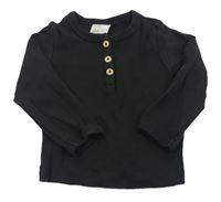 Černošedé triko H&M