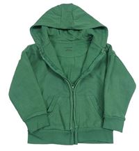 Tmavozelená prepínaci mikina s kapucňou PRIMARK