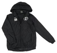 Čierna šušťáková športová bunda so znakom a odopínacíá kapucňou zn. CRAFT