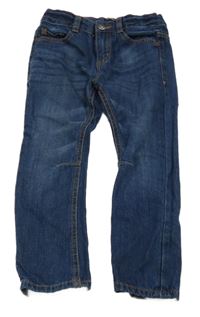 Tmavomodré tapered fit rifle KIABI