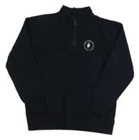 Tmavomodrá mikina s lodičkou a nápismi LC WaIKIKI