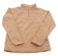 Pudrová fleecová mikina iTS