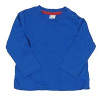 Cobaltovoě modré tričko C&A