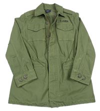 Khaki plátěná parka RALPH LAUREN