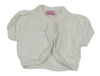 Biele svetrové bolerko Cherokee