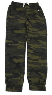 Army šušťákové cuff nohavice Nik&Nik