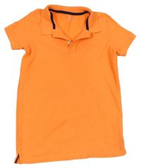 Neónově oranžové polo tričko Primark