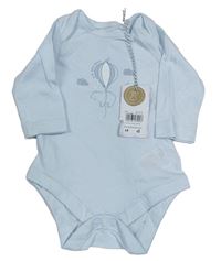 Světlemodré body s balónem Mothercare