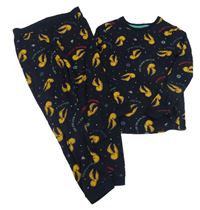 Tmavomodré pyžama so zlatonkami - Harry Potter zn. M&S
