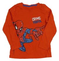 Červené tričko so Spidermanem
