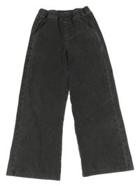 Tmavosivé široké tregíny shein