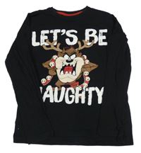 Čierne tričko s Tazem - Looney Tunes