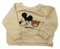 Smotanová mikina s Mickeym sinsay