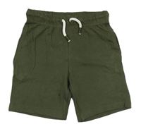 Khaki bavlněné kraťasy F&F