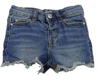 Modré rifľové kraťasy Denim Co.
