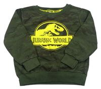 Khaki army mikina - Jurský svět